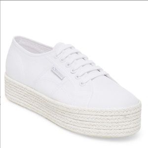 NWT Superga Platform Espadrilles